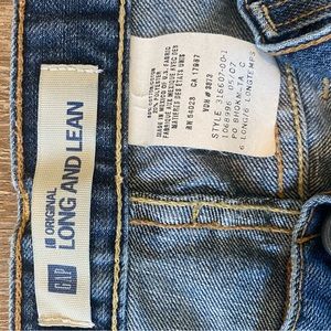 Gap Long & Lean size 6 long